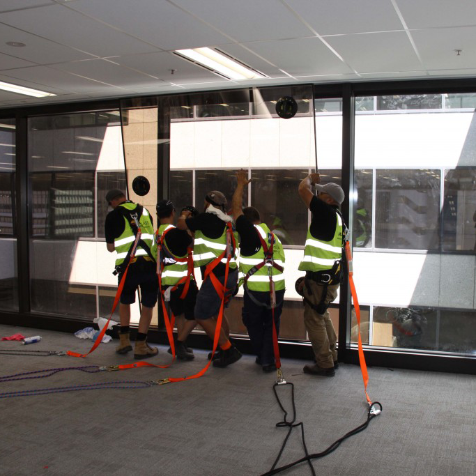 Custom Glass Installation
