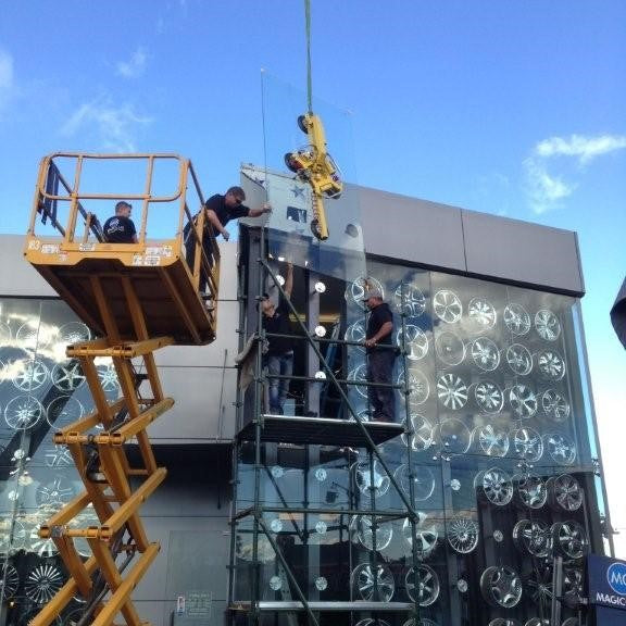 Industrial Glass Installation