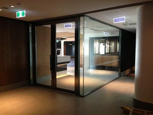 Glass Office Partitions @ Randwick Race Course