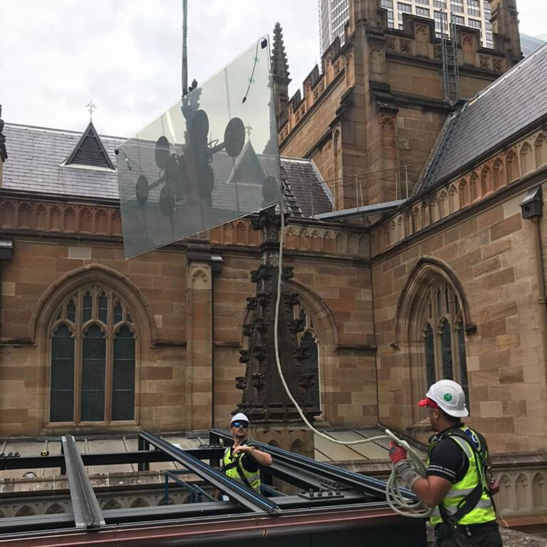 St Andrew’s Cathedral - Transparent Solar Panels