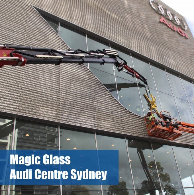 Replacing Glass at High Levels | Magic Glass